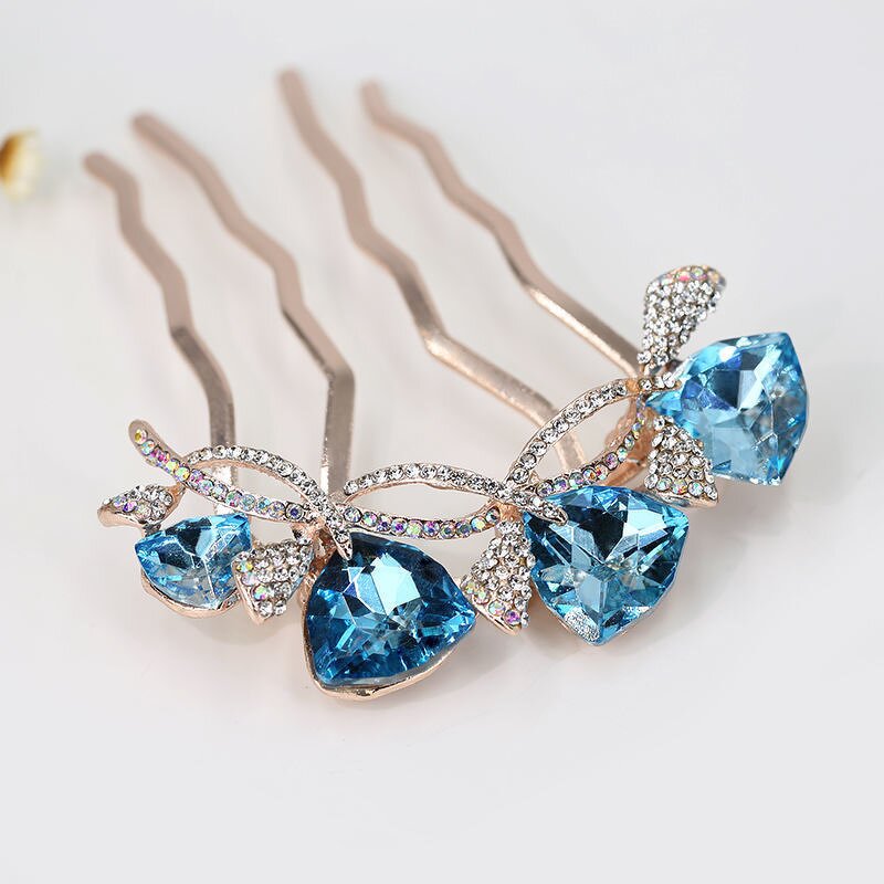 Hair Comb Manufacturer - Custom Women Bun Hairpin & Stone Jewelry