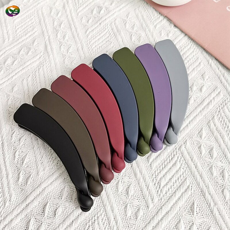 Ponytail Clip Factory - Bulk Custom Matte Solid Color & Banana Clip