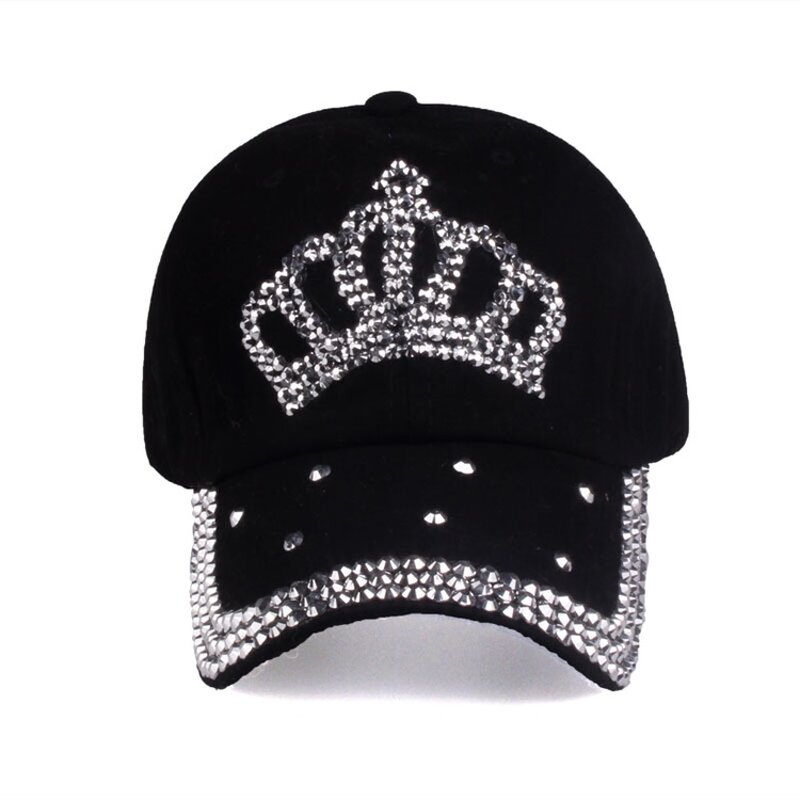 Baseball Cap Factory - OEM Custom Denim & Rhinestone Crown