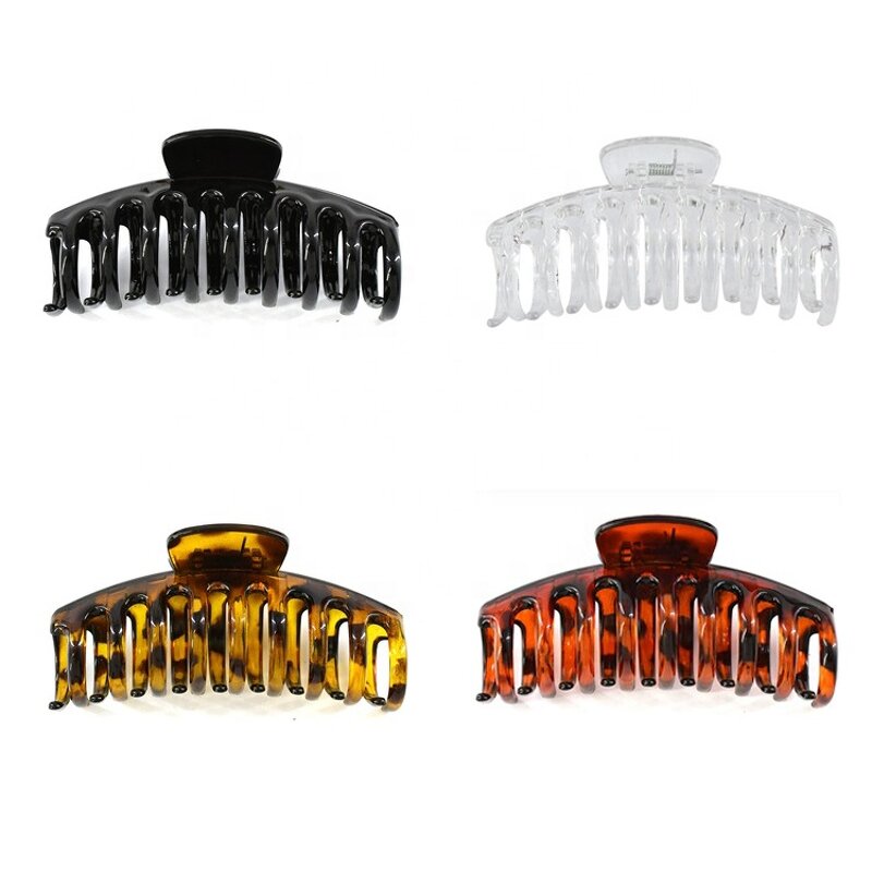 Hair Claw Manufacturer - OEM Custom 9 Teeth Keel & Resin Clip