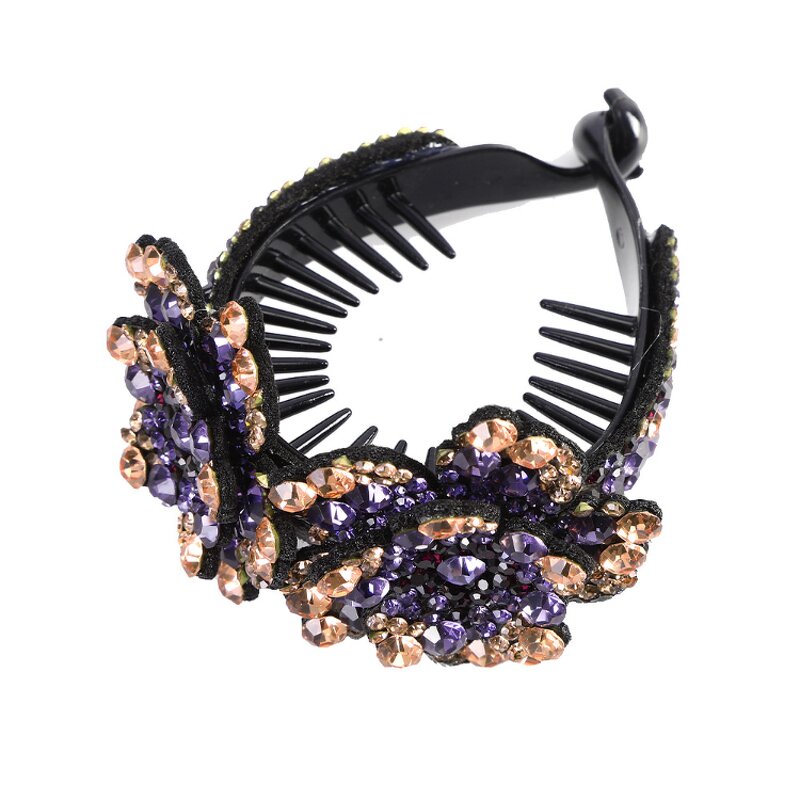 Banana Clip Manufacturer - OEM Custom Diamond Flower & Twist Clip