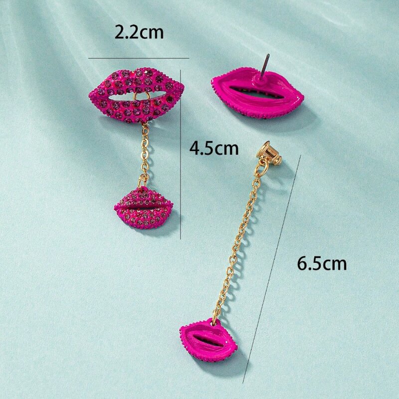 Drop Earrings Manufacturer - OEM Custom Asymmetric & Full Rhinestone