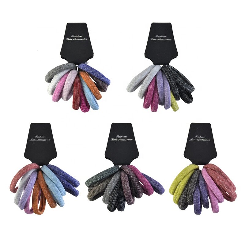 Hair Band Factory - OEM Custom Glitter Scrunchies & Elastic Band