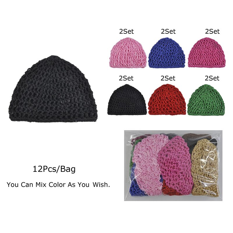 Hair Net Manufacturer - OEM Custom Knitted & Soft Fabric Bulk