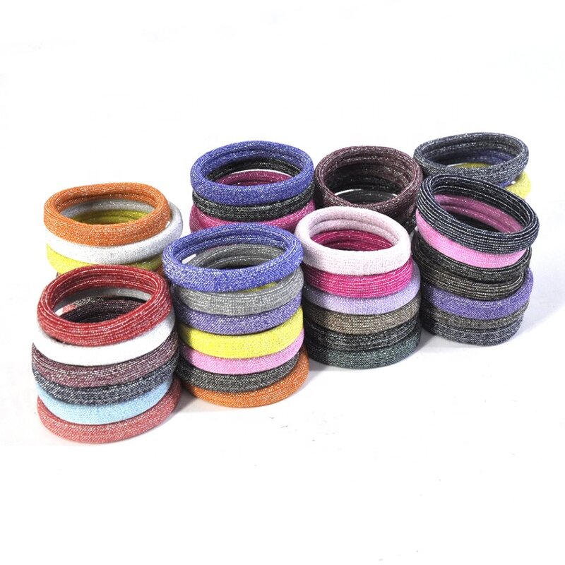 Hair Band Factory - OEM Custom Glitter Scrunchies & Elastic Band
