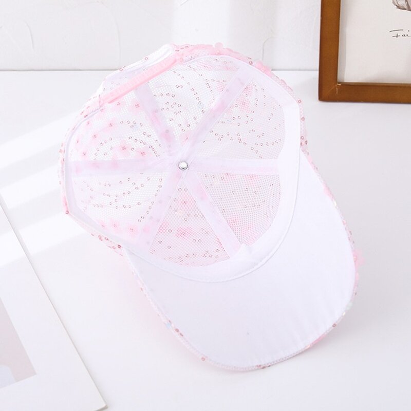 Baseball Cap Manufacturer - OEM Custom Mesh & Sequins Sunshade