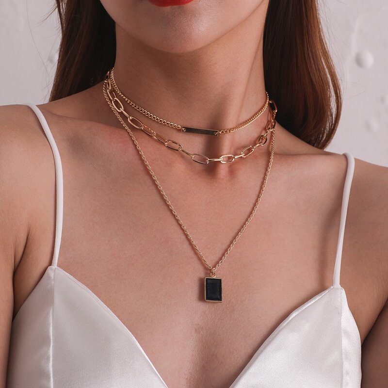 Necklace Manufacturer - OEM Custom Gold Plated & Gemstone Pendant