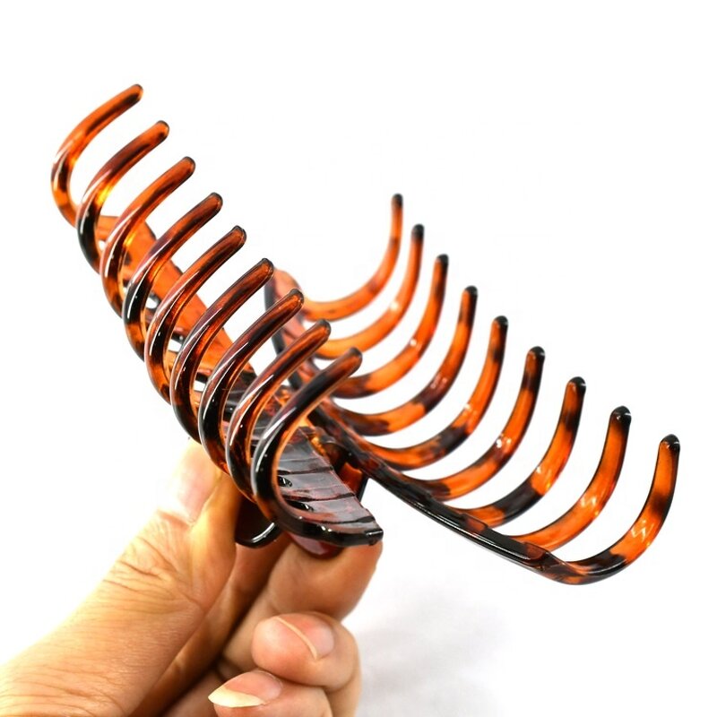 Hair Claw Manufacturer - OEM Custom 9 Teeth Keel & Resin Clip