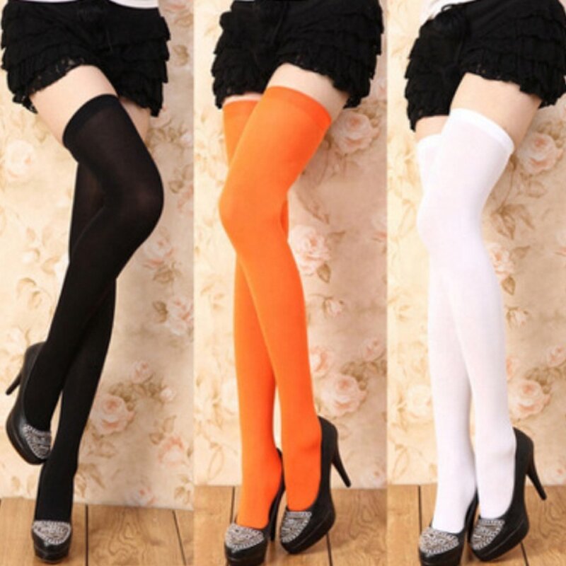 Thigh High Socks Factory - Bulk Custom Candy Color & Cosplay