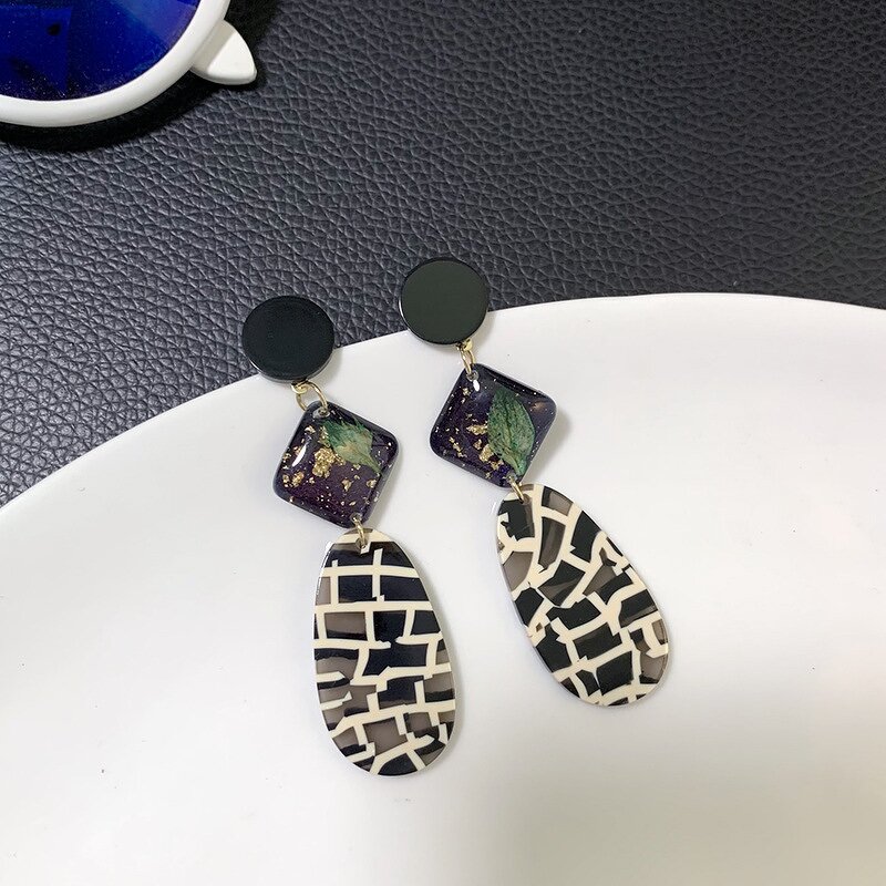 Drop Earrings Manufacturer - OEM Custom S925 & Geometric Retro Style