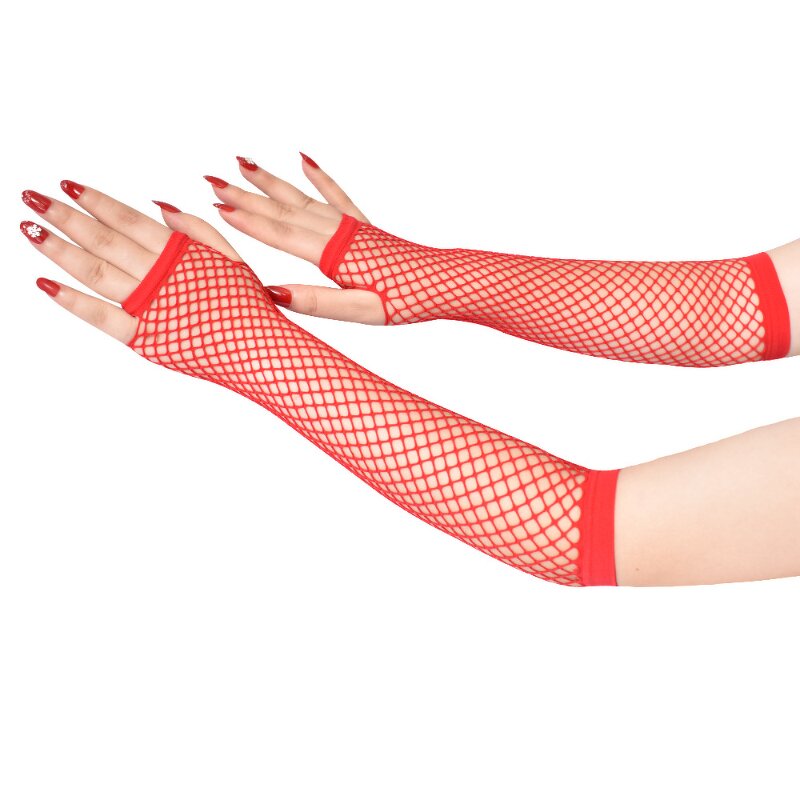 Fishnet Gloves Factory - Bulk Custom Stretch Mesh & Unisex