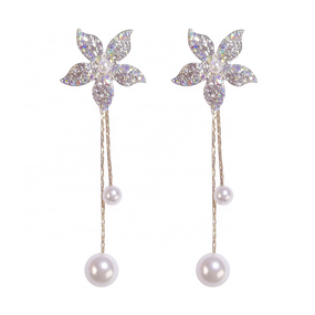 Stud Earrings Manufacturer - OEM Custom S925 & Crystal Tassel