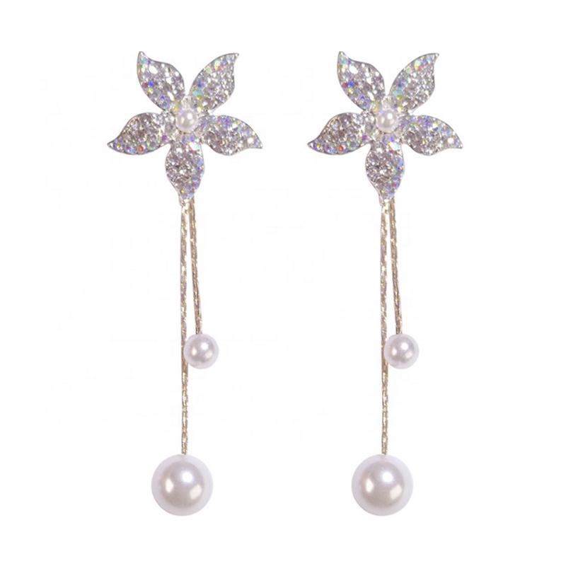 Stud Earrings Manufacturer - OEM Custom S925 & Crystal Tassel