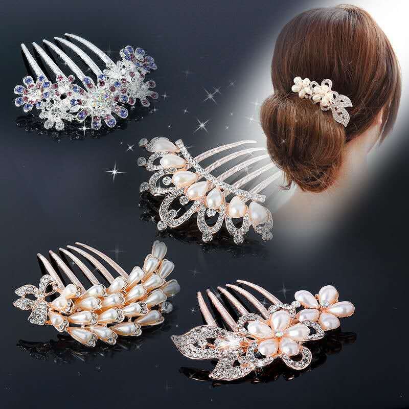 Hair Clip Factory - Bulk Custom Rhinestone & Pearl Hairpin