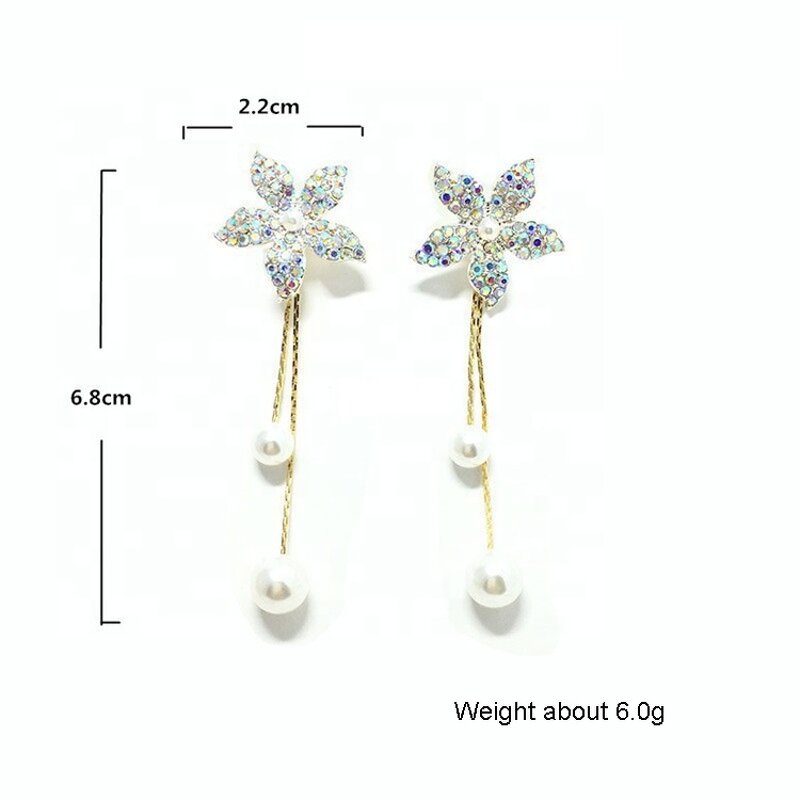 Stud Earrings Manufacturer - OEM Custom S925 & Crystal Tassel