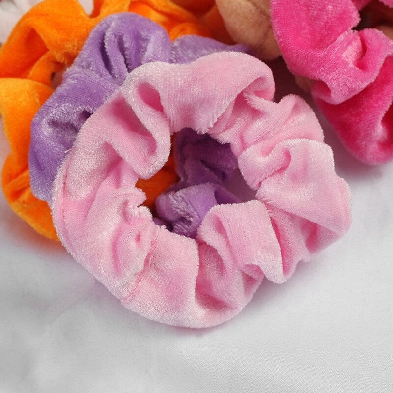 Hair Scrunchies Factory - Bulk Custom Velvet & 45 Colors Pack