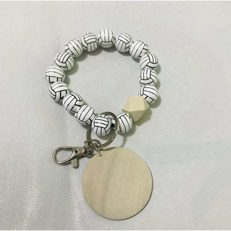 Sport Bracelet Manufacturer - OEM Custom Wooden Beads & Key Chain