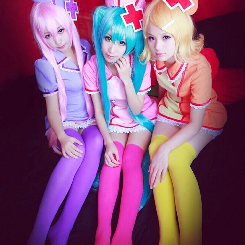 Thigh High Socks Factory - Bulk Custom Candy Color & Cosplay