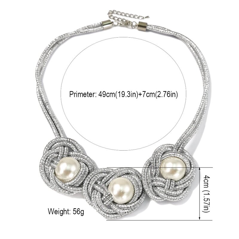 Choker Necklace Factory - OEM Custom Handmade & Pearl Flower