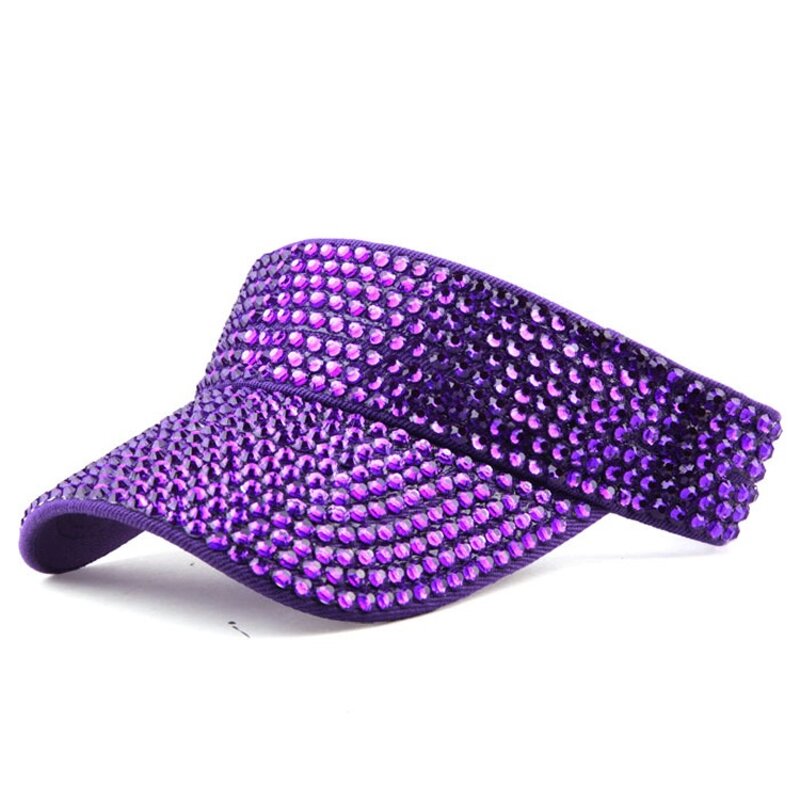 Sunhat Manufacturer - OEM Custom Full Rhinestone & Visor Cap