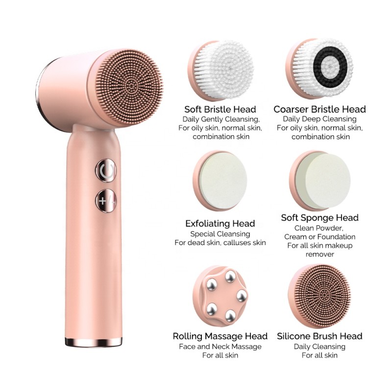 Face Wash Brush Factory - OEM Vibration LCD Display