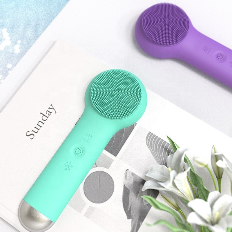 Electric Facial Brush Manufacturer - OEM Heated Sonic Whitening