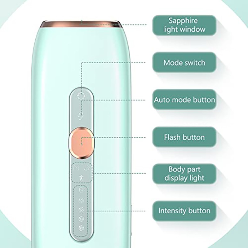 IPL Hair Removal Factory - OEM Ice Cooling Sapphire Design