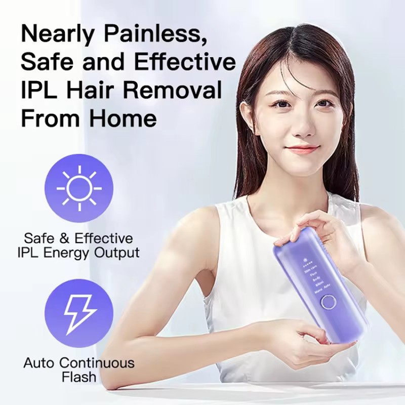 IPL Hair Removal Factory - OEM Ice Cooling Epilator Device
