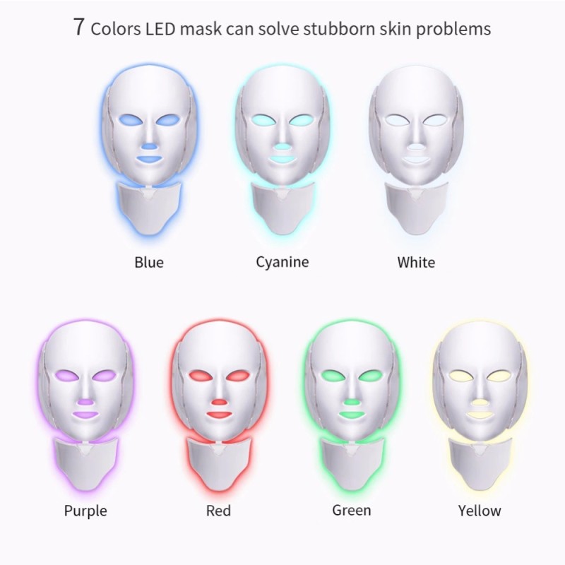 LED Facial Mask Manufacturer - OEM 7 Color Therapy Mask