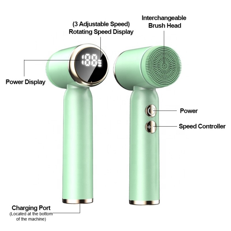 Facial Cleansing Brush Factory - OEM Massage Brush Set