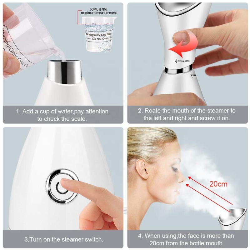 Face Humidifier Factory - OEM Mini Nano Spray Steamer