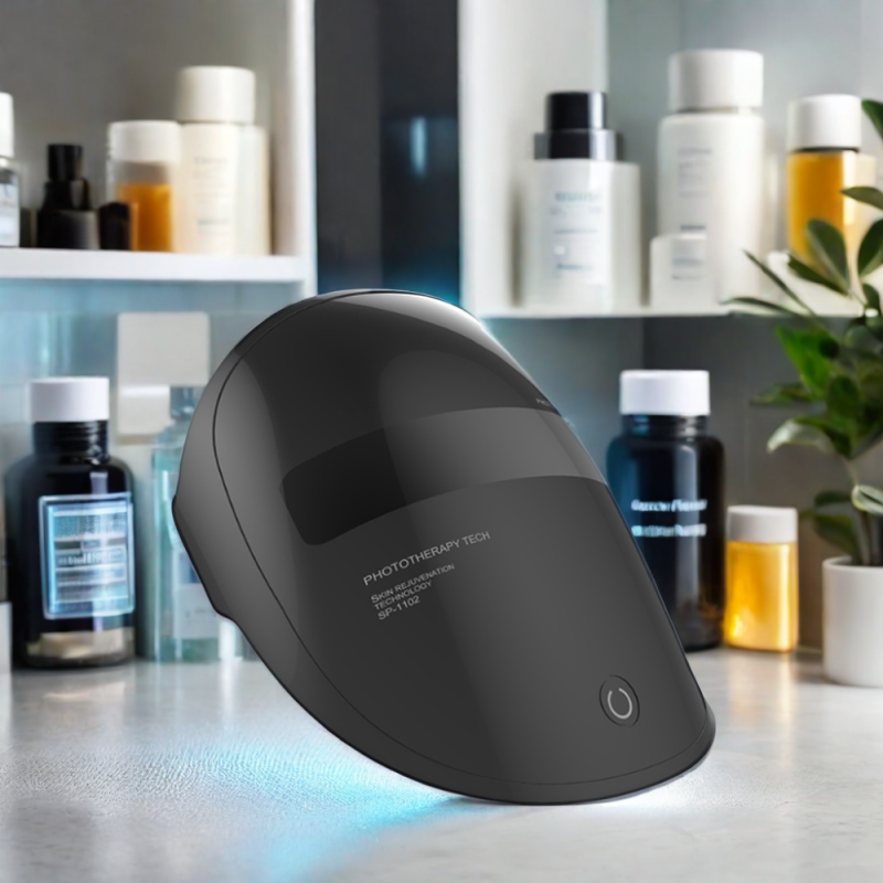 LED Face Mask Manufacturer - OEM Rechargeable Black Mask