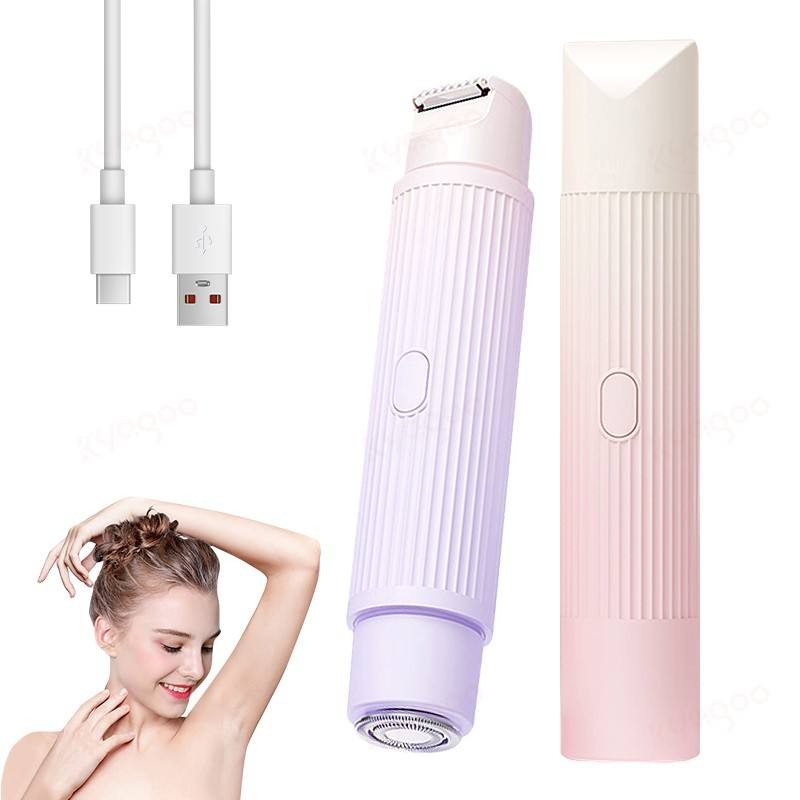 Beard Trimmer Factory - OEM 2 in 1 Women Electric Shaver