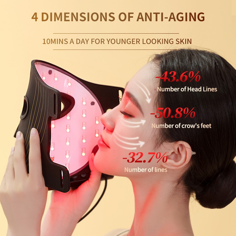 LED Face Mask Manufacturer - OEM 3 Color Red Light Therapy