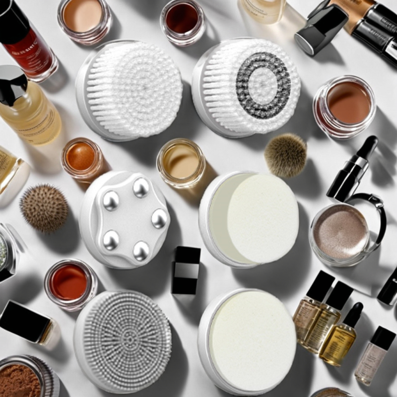 Sonic Facial Brush Factory - OEM LCD Display Cold Heated