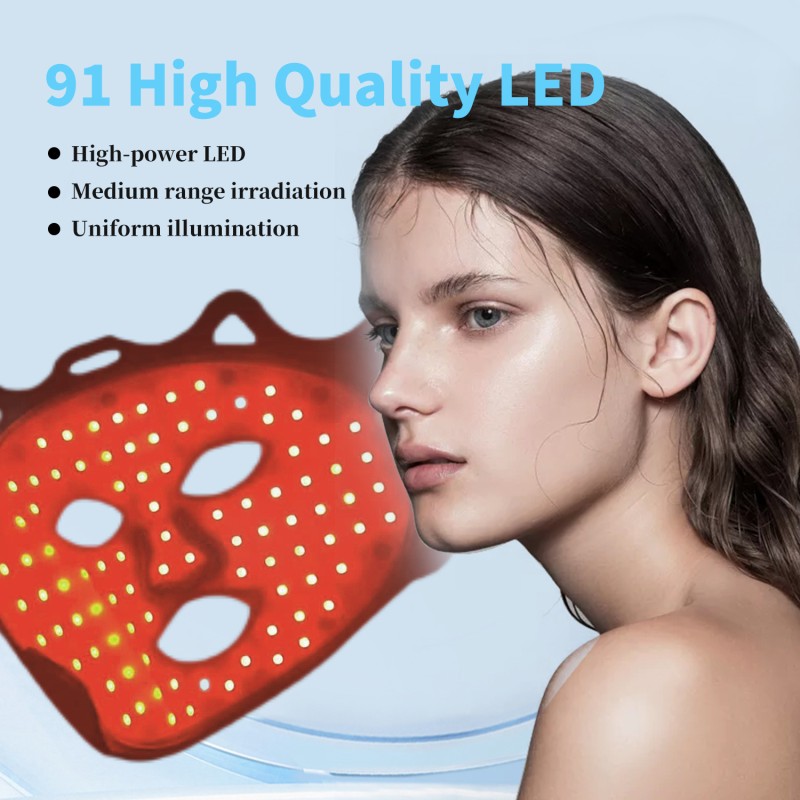 Silicone LED Mask Factory - OEM Photon Light Therapy Mask