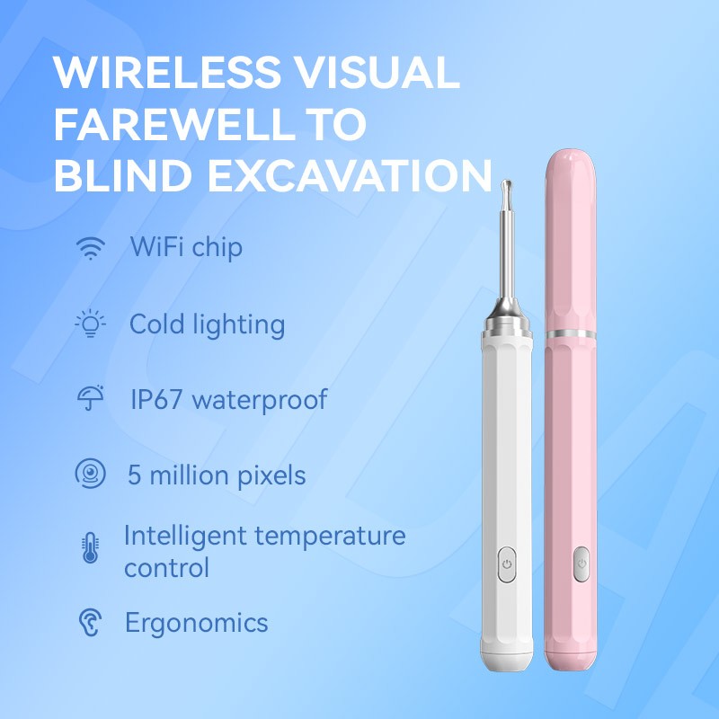 Ear Cleaning Kit Manufacturer - OEM Wifi Otoscope Camera
