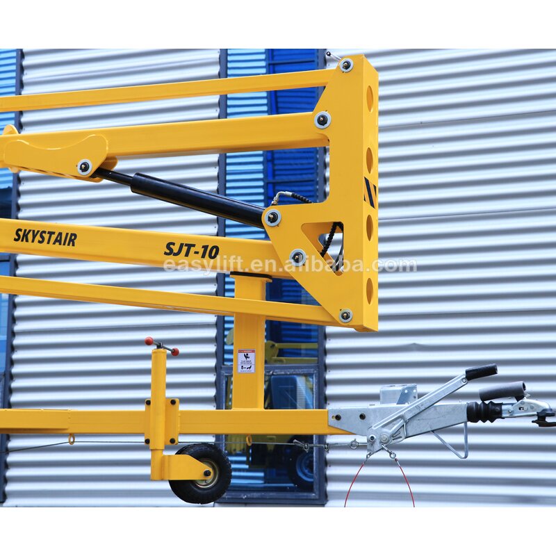 Trailer Mounted Boom Lift Factory - 10m Hydraulic Telescopic