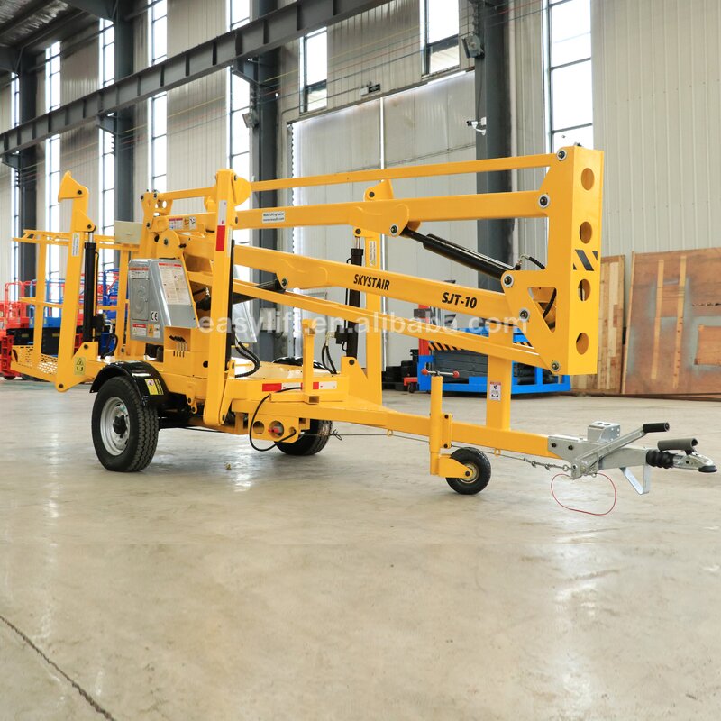 Tow Behind Lift Factory - 10-16m Hydraulic Articulated Lift