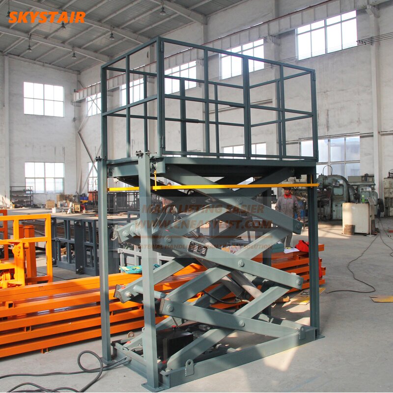 Small Scissor Lift Factory - 500kg Upright Platform Lift