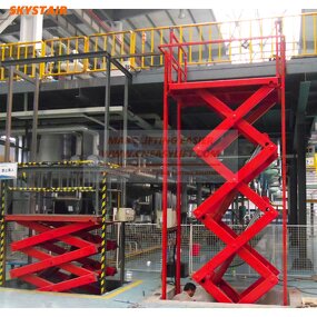 Small Scissor Lift Factory - 500kg Upright Platform Lift