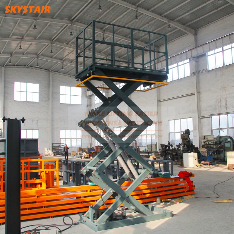 Small Scissor Lift Factory - 500kg Upright Platform Lift
