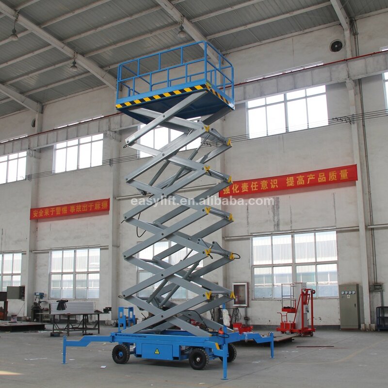 Mobile Scissor Lift Manufacturer - 8m Aerial Platform With Tire