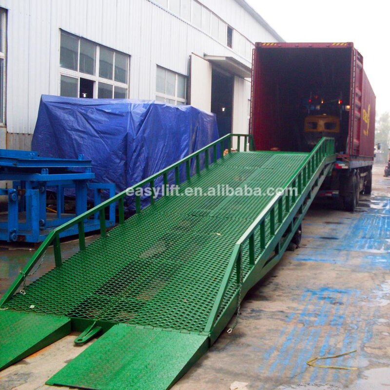 Steel Container Ramp Factory - Forklift Warehouse Loading Ramp