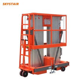 Aluminum Work Platform Manufacturer - Double Mast Ladder Lift
