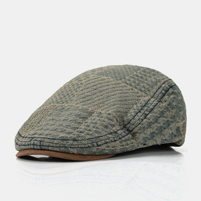 Denim Beret Manufacturer - OEM/ODM Custom Ivy Newsboy Hat