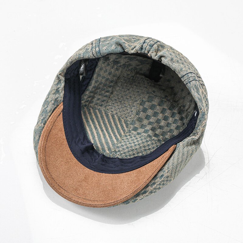 Denim Beret Manufacturer - OEM/ODM Custom Ivy Newsboy Hat
