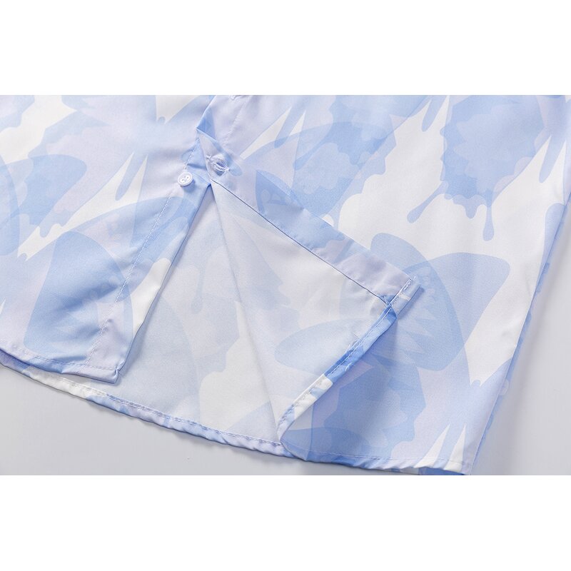 Butterfly Print Shirt Factory - OEM/ODM Custom Holiday Design