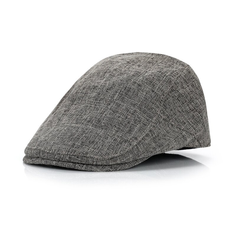 Linen Newsboy Hat Factory - OEM/ODM Custom Retro Cap