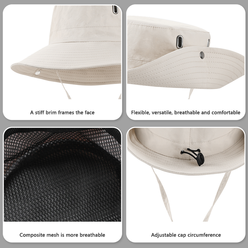 Hiking Bucket Hat Factory - OEM/ODM Custom Wide Brim Cap